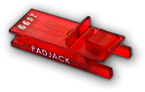PadJack LV RJ45 Lock For Identifying and Tagging Unused Ports