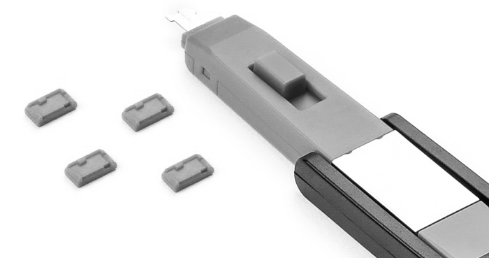 tørst I stor skala aktivt SmartLine Micro USB Port Lock | PadJack Port & Cable Physical Network  Security